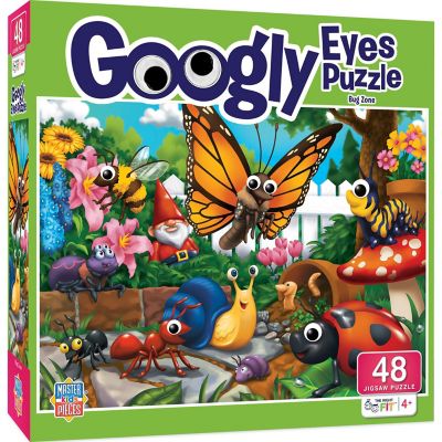 Googly Eyes - Bug Zone 48 Piece Jigsaw Puzzle Image 1