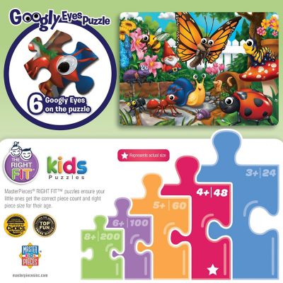 Googly Eyes - Bug Zone 48 Piece Jigsaw Puzzle Image 3