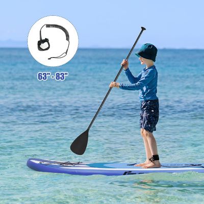 Goplus 10.5' Inflatable Stand Up Paddle Board SUP W/Carrying Bag Aluminum Paddle Image 3