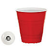 GoPong 110oz Giant Red Plastic Party Cups - 24 Pc. Image 1