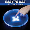 GoSports 10.5" Ultimate LED Light Up Flying Disc - Blue Image 1