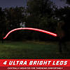 GoSports 10.5" Ultimate LED Light Up Flying Disc - Red Image 3