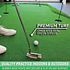GoSports 10'x5' Golf Putting Green for Indoor & Outdoor Putting Practice Image 1