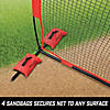 GoSports 20' x 10' Sports Barrier Net with Weighted Sand Bags - Huge Backstop Net for Basketball, Football, Baseball, Softball, Lacrosse and more Image 4