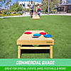 GoSports 4 ft x 2 ft Commercial Grade Cornhole Boards Set - Includes 8 Regulation Tournament Style Bean Bags - Natural Image 2