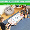 GoSports 40 Inch Table Top Air Hockey Game for Kids - Oak Image 4