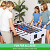 Gosports 48" game room size foosball table - white finish - includes 4 balls and 2 cup holders Image 1