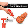 GoSports 5" Mini Basketball 3 Pack with Premium Pump Image 4