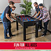 Gosports 54" full size foosball table - black finish - includes 4 balls and 2 cup holders Image 4
