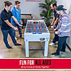 Gosports 54" full size foosball table - white finish - includes 4 balls and 2 cup holders Image 4