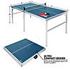 GoSports 6&#8217;x3&#8217; Portable Mid-size Table Tennis Game Set Image 4