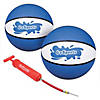 GoSports 7" Blue Water Basketballs - Set of 2 Image 1