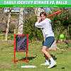 GoSports Baseball Strike Zone Target for Plastic Balls - Compatible with Blitzball and Wiffle Ball Image 1