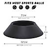 GoSports Black Ball Stand & Holder for Sports Balls Image 1