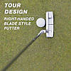 Gosports classic golf putter - tour blade design with premium grip and milled face - right handed 35" Image 3