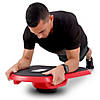 Gosports core hub fitness plank board with smart phone integration for full body workouts, red Image 1