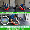 Gosports core hub fitness plank board with smart phone integration for full body workouts, red Image 2