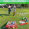 Gosports cornhole bean bag toss game - includes 1 target, 8 bean bags, and carrying case Image 3