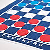 GoSports Double Sided Giant Checkers & 4 Connect Board Game Image 4