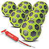 GoSports ELITE Futsal Ball 6 Pack - Great for Indoor or Outdoor FUTSAL Games or Practice, Includes Pump Image 1