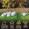 GoSports Foam Flight Practice Golf Balls 24 Pack - White Image 1
