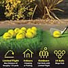 GoSports Foam Flight Practice Golf Balls 24 Pack - Yellow Image 1