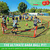 GoSports Gagagon 20 ft Gaga Ball Pit - Portable Indoor/Outdoor Game Set - Includes 2 Balls and Carrying Case Image 1