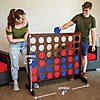 GoSports Giant Portable 4 in a Row Game Dark Wood Stain - 4' Image 2