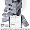 GoSports Giant Wooden Toppling Tower - Grey Image 2