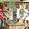 GoSports Giant Wooden Toppling Tower - Grey Image 3