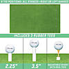 GoSports Golf 5x3 Artificial Turf Hitting Mat Image 4