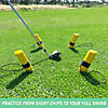 Gosports golf hex track swing path training pylons - fix slices, hooks, alignment and more Image 3