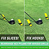Gosports golf hex track swing path training pylons - fix slices, hooks, alignment and more Image 4
