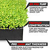 Gosports golf hitting mat - elite 5' x 5' size - 15mm artificial turf mat for indoor/outdoor practice Image 4