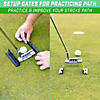Gosports golf putting alignment stencil and gate set - versatile putting aid for 10+ drills Image 2