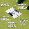Gosports golf putting alignment stencil and gate set - versatile putting aid for 10+ drills Image 4