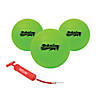 GoSports Green Water Volleyballs - 3 Pack Image 1