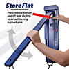 GoSports Hook21 Ring Swing Game Blue - Indoor or Outdoor Ring Toss Game with Foldable Arm Image 4