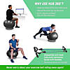 Gosports hub 360 fitness ball base - universal stability stand for fitness balls Image 1