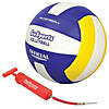 GoSports Indoor Competition Volleyball - Made From Synthetic Leather - Includes Ball Pump - Regulation Size and Weight Image 1