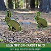 GoSports Outdoors Rabbit Terrain Targets, Reactive Shooting Range Targets with Neon Green VeriShot Confirmation, Great for Small Calibers Image 3