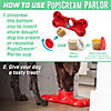 GoSports Pets PupsCream Parlor - Non-Slip Frozen Dog Treat & Ice Cream Holder - Mess-Free Lick Mat Alternative, Includes 6 Reusable Cups & Lids Image 3