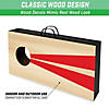 GoSports Portable Junior Size Cornhole Game Set with Wood Decals Image 1
