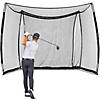 GoSports Range Cage 10 Proper 8 ft Golf Practice Hitting Net - Classic Net Image 1