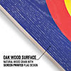 GoSports Regulation Size Solid Wood Cornhole Set - Colorado Flag Design Image 2