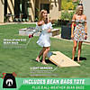 GoSports Regulation Size Solid Wood Premium Cornhole Set Image 3