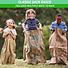 Gosports roo racers sack race game 6 pack - xl size burlap potato sack races for kids & adults Image 2