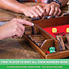 GoSports: Shut the Box Premium Wooden Dice Game, Classic 4 Player Family Board Game Image 3