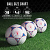 GoSports Size 3 Premier Soccer Ball with Premium Pump - 6 Pack Image 4