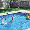 GoSports Splash Hoop 360 Floating Pool Basketball Game, Includes: Hoop, 2 Balls and Pump Image 4
